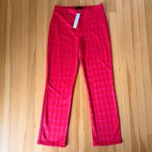 NWT Sanctuary Carnaby Kick Crop Ankle Pant - Pink & Red - S Small